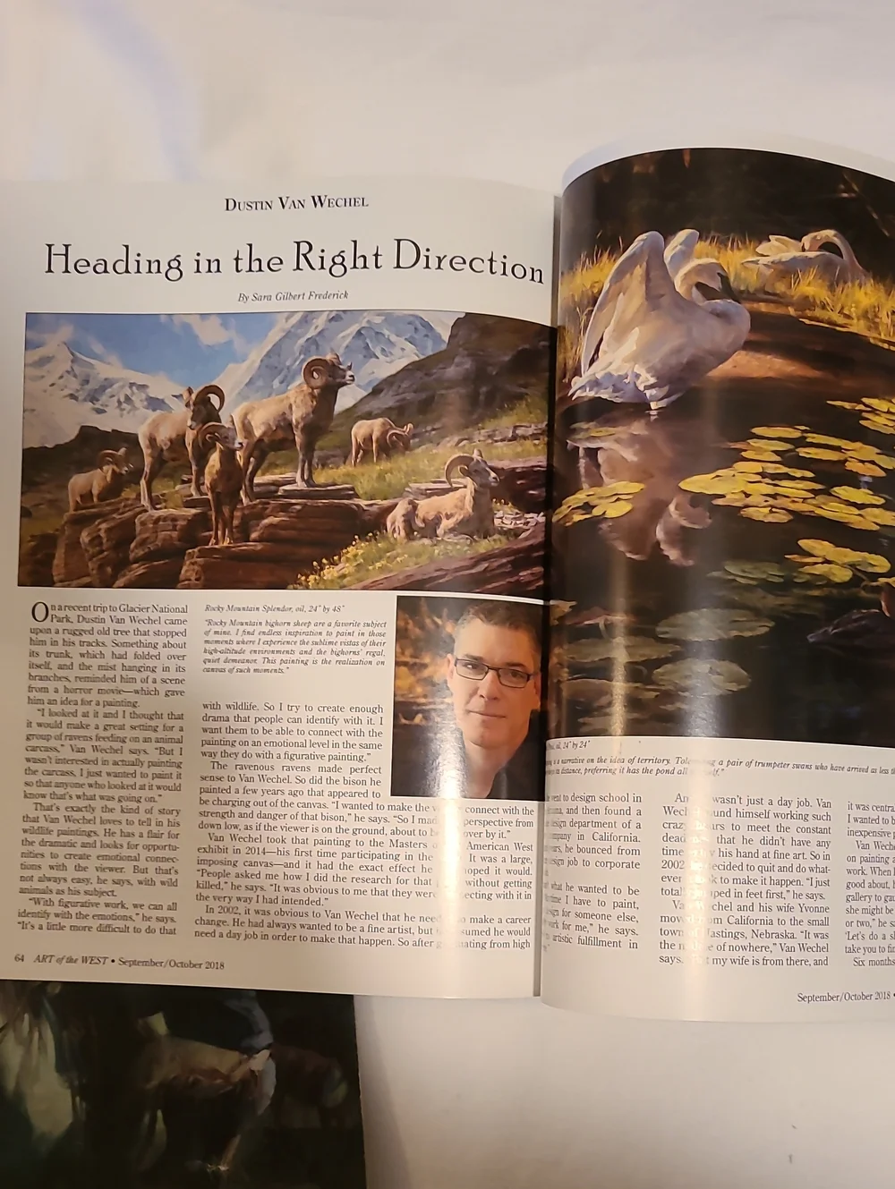 Art Of The West 2 Issues, Beautiful Art & Stories Magazine May Sept 2018